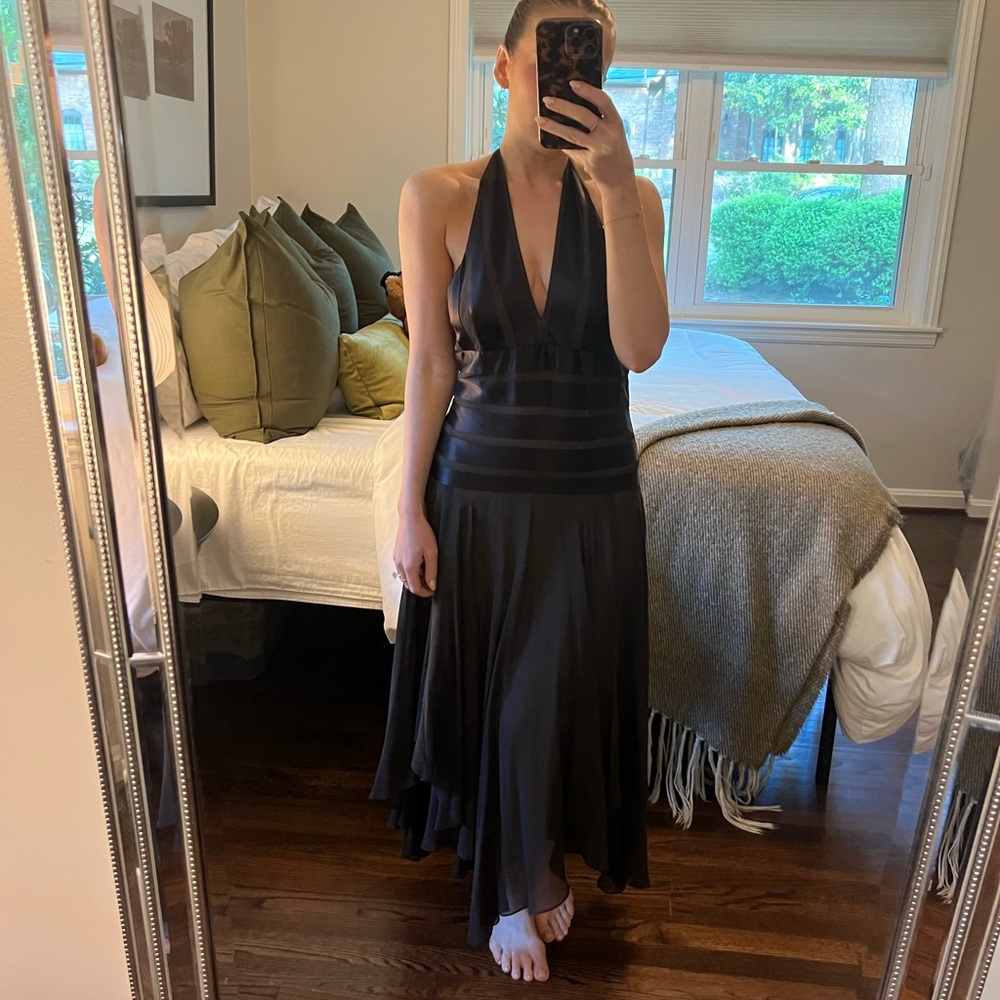 Vintage drop waist dress